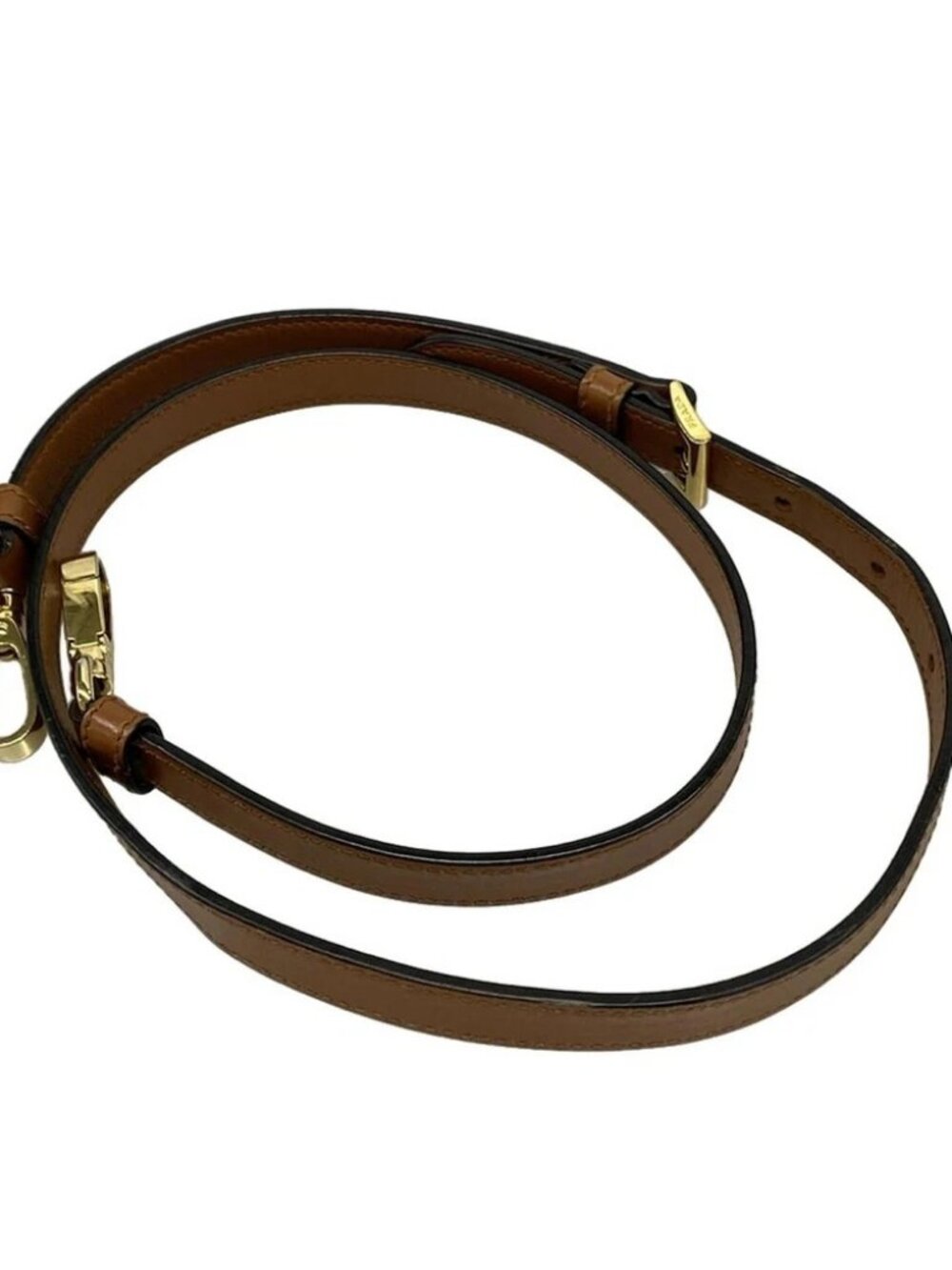 PRADA ARCE small leather shoulder bag 1BC194 Brown Leather Shoulder Bag - Picture 15 of 15